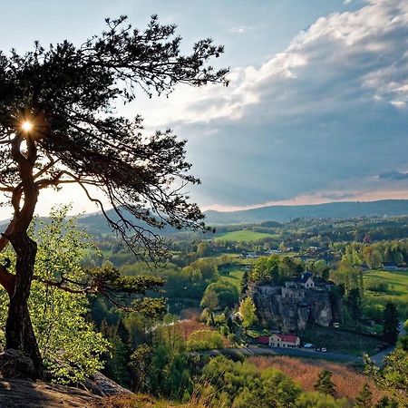 Chata Pod Hradem Sloup  Bagian luar foto